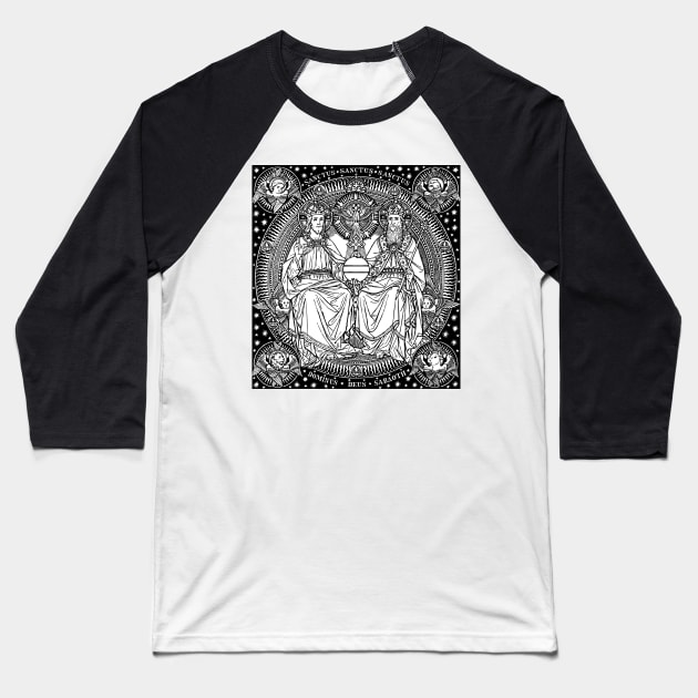 Holy Trinity 03 Baseball T-Shirt by DeoGratias